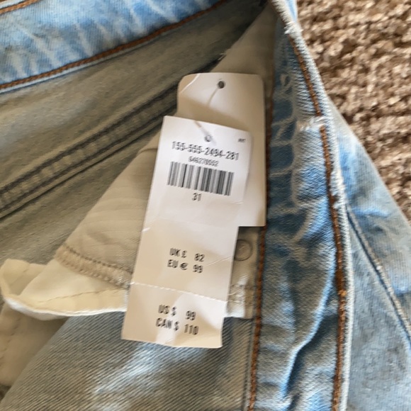 Abercrombie & Fitch The Mom High Rise Size 31 - Picture 4 of 4